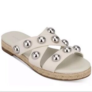 Marc Fisher Studded Espadrille Sandal